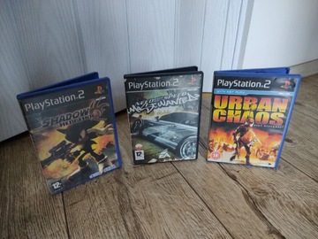 Gry PS2 Most Wanted  Shadow  hedgehog Urban Chaos
