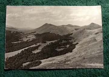 Bieszczady Krzemień Widok z Rozsypańca