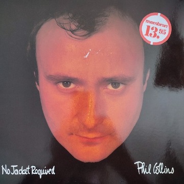 Phil Collins No Jacket Required winyl LP