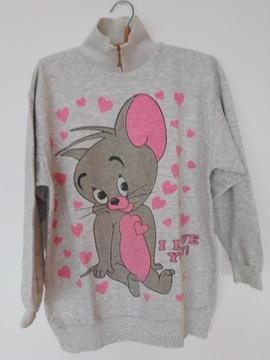 Bluza dla dziewczynki 129/134 Tom&Jerry
