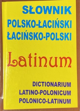 Słownik polsko-łaciński łacińsko-polski Anna Kłys