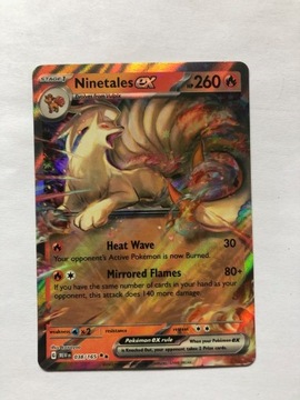 Karta Pokemon 151 Ninetales 038/165 