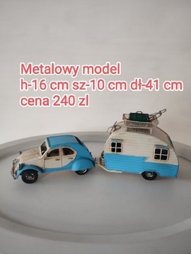 Metalowy model auta