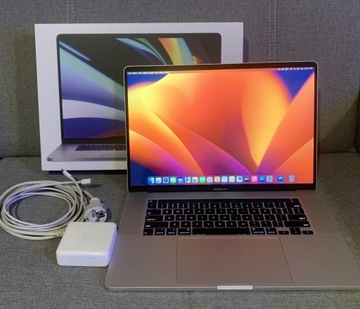 MacBook Pro 16" i9 2.4GHz 64GB 1TB Radeon Pro 8GB