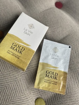 La vie skin gold mask hit