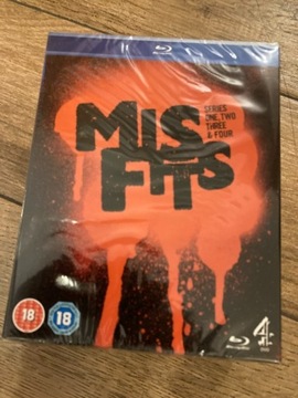 Misfits Wyklęci sezony 1-4 Blu-ray