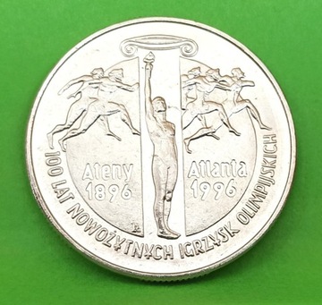 2 zł 1995 r. 100 Lat Now. Igrzysk Olimp. ATLANTA