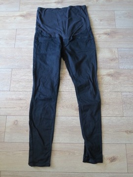 Spodnie jeansowe ciążowe rurki H&M 42
