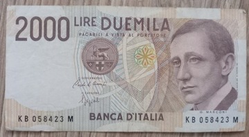 Banknot - Lir włoski