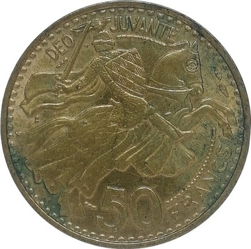 Monako 50 francs 1950, KM#132