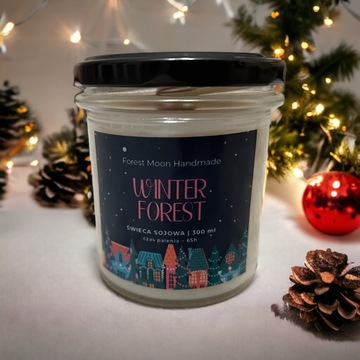 Świeca sojowa Winter Forest 300ml