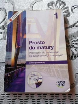 Prosto do matury 1 - podręcznik do matematyki 2012