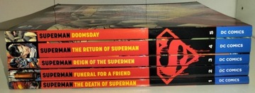 SUPERMAN DEATH AND RETURN TBP 1-5