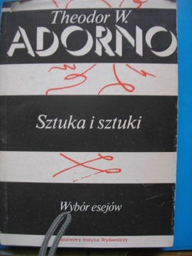 Adorno Sztuka i sztuki