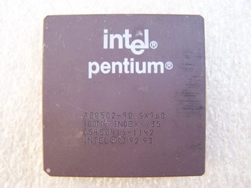 Procesor porcelanowy Intel Pentium