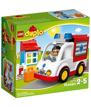 LEGO DUPLO KARETKA AMBULANS SZPITAL - NUMER 10527