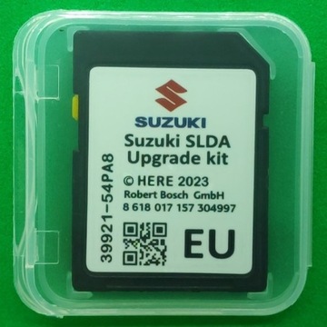 Karta SD z mapą EU dla Suzuki SLN/SLDA na rok 2023