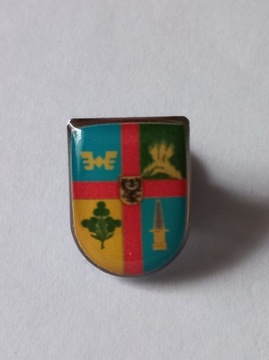 Herb gmina Miłkowice przypinka pin odznaka wpinka