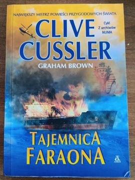 Książka.Clive Cussler Tajemnica Faraona 