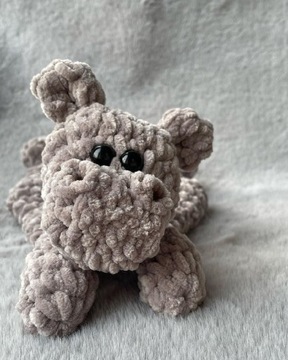 Zabawka do spania hipopotamczyk|Handmade|Ręcznie r