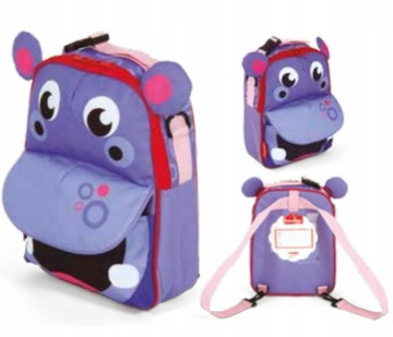 Plecak Przedszkolny 3w1 Hipopotam FISHER PRICE