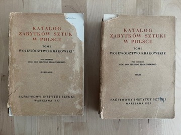 Katalog Zabytków Sztuki t. I w. Krakowskie