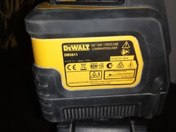 Laser krzyżowy, 360st , DeWalt dw 0811