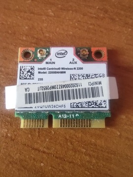 Intel Centrino Wireless-N 2200 BNHMW 802.11b/g/n, 