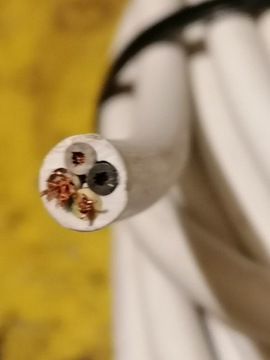 Kabel przewód 4x0,75mm2  linka 300/500v HU5VV 33mb 