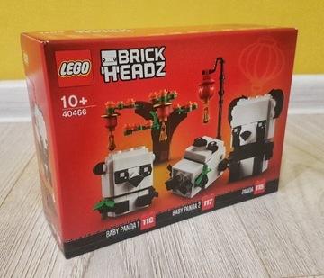 LEGO BrickHeadz 40466 Pandy na Chiński Nowy Rok