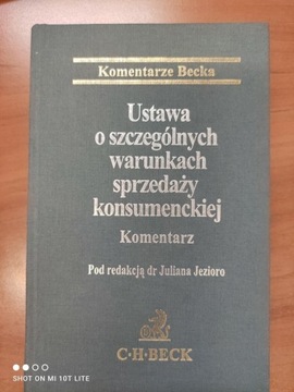 Ustawa o szczególnych warunkach sprzedaży konsum