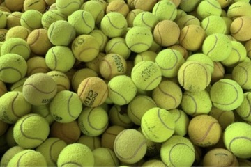 Używane piłki tenisowe 15 mix (1,66 zł/piłka)