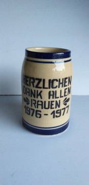 Kufel ceramiczny okolicznościowy z lat 1976 DDR-u