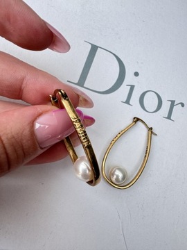 Kolczyki Christian Dior 