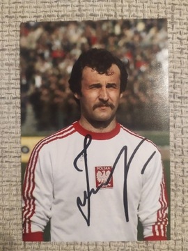 Śp Janusz Kupcewicz autograf MŚ 1982 Arka Gdynia 