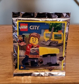 Lego City 952018 Harl Hubbs z ubijarką klocki