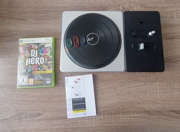 Zestaw Kontroler Pad DJ Hero Xbox 360 + Gra