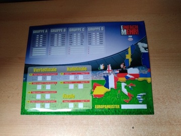 Tablica metalowa EURO 2012