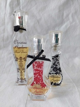 3 szt CHRISTINA AGUILERA oryginalne perfumy
