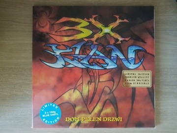 3-X-KLAN - DOM PEŁEN DRZWI 2LP Blue Winyl + Wlepka