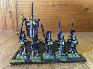 Warhammer High Elves Swordmasters x5 Pomalowane!