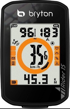 Licznik rowerowy bezprzewodowy Bryton Rider 15 GPS