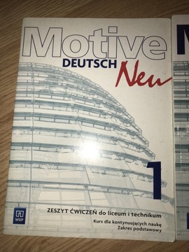 Podręcznik Motive Deutsh Neu + zeszyt ćwiczeń 