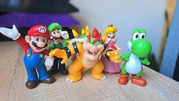Figurki Super Mario 12 cm 5 szt