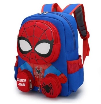 Plecak przedszkolny jednokomorowy Spiderman 3D
