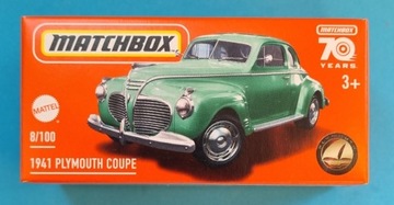 MATCHBOX 1941 Plymouth Coupe