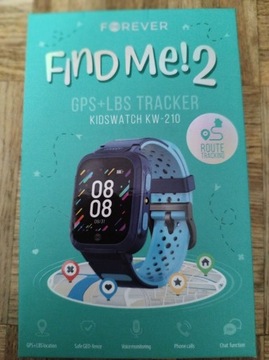 SmartWatch dla dzieci FOREVER GPS KW-210