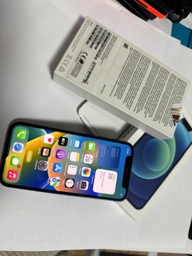Apple IPhone 12 mini 64GB niebieski, 84% bateria