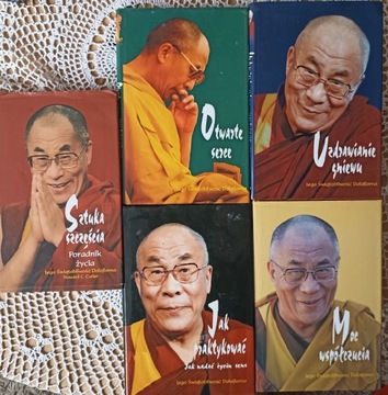Dalajlama pakiet 5 książek 