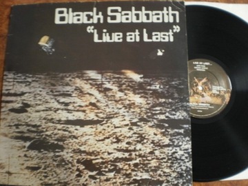 Black Sabbath Live at Last I wyd. 